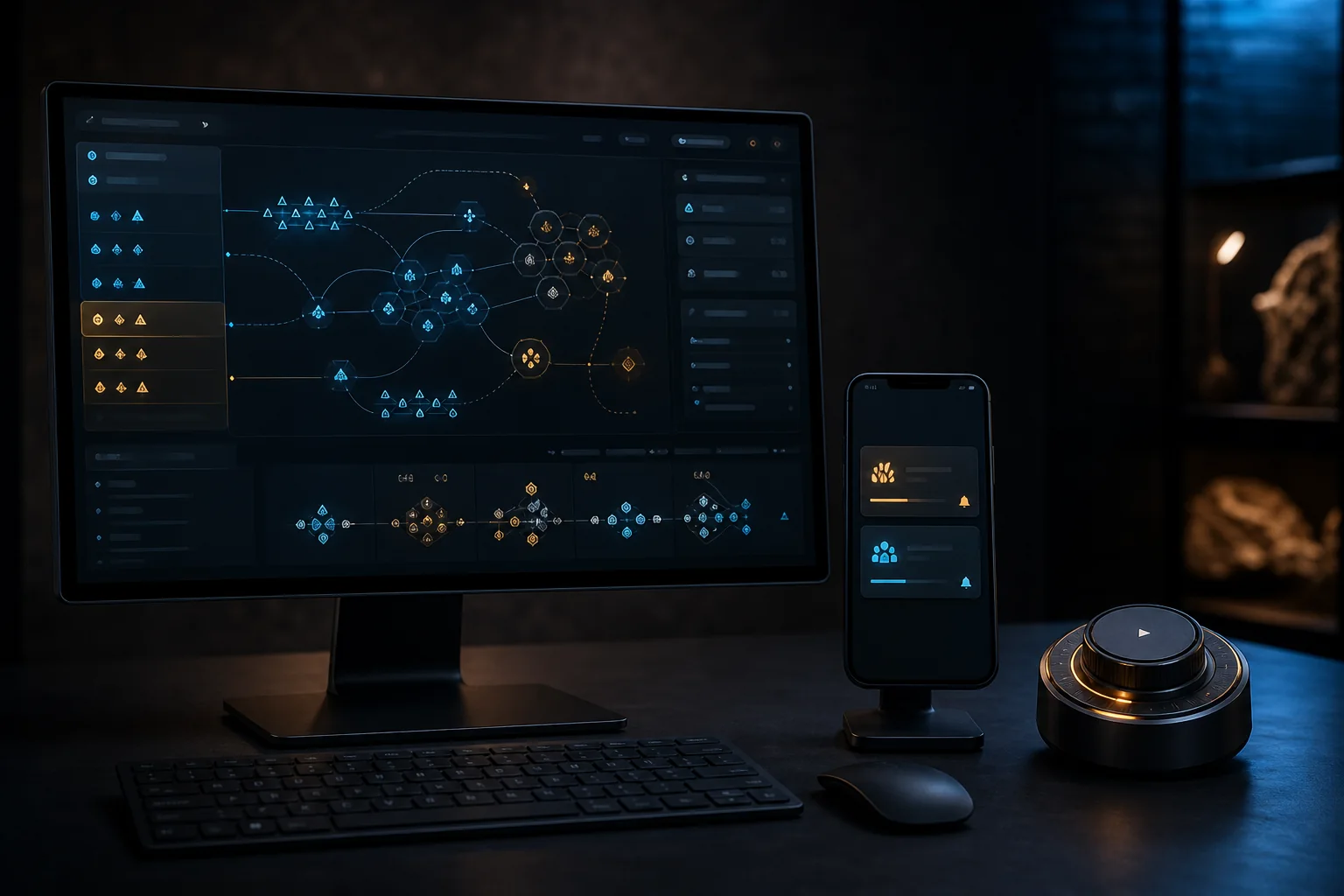Boost strategy screen and mobile notification tools